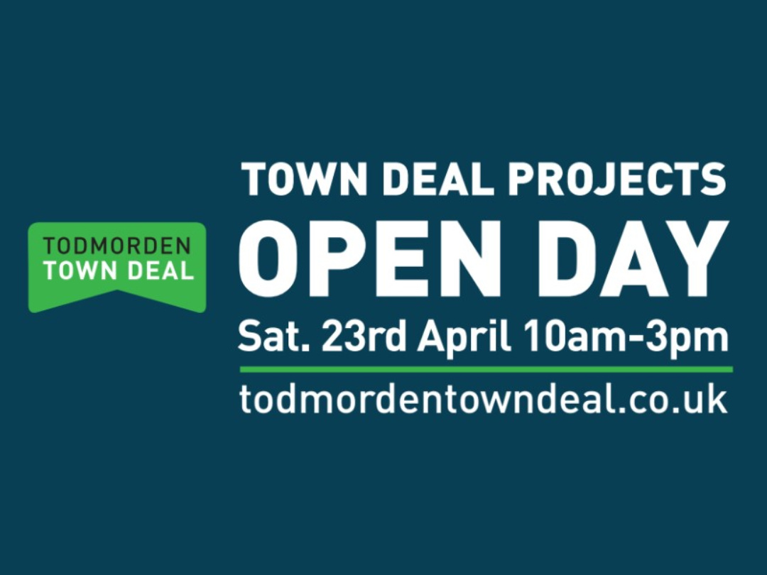 Open Day for Town Deal Projects on 23rd April at Tod College